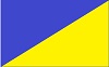 Синий/желтый