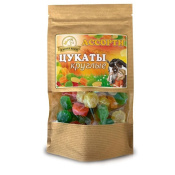 Лакомство для лошади Цукаты круглые "Ассорти" 200 г.