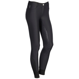 Бриджи женские "Hudson " для верховой езды с полной силиконовой леей 