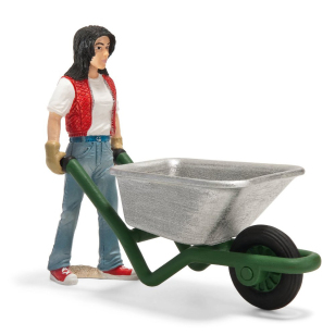 Девушка, ухаживающая за лошадьми Девушка, ухаживающая за лошадьми