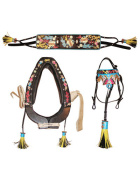 Упряжь парадная для пони с хомутом в комплекте