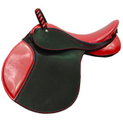 Седло для пони с цветными вставками