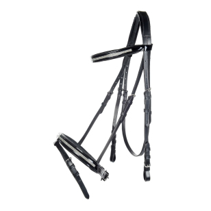 Оголовье трензельное "Mareike" со стразами Оголовье трензельное "Mareike" со стразами