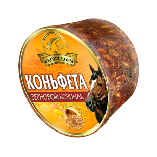 Лакомство для лошади Коньфета Козинак "Зерновой" 620 г. Лакомство для лошади Коньфета Козинак "Зерновой" 620 г.