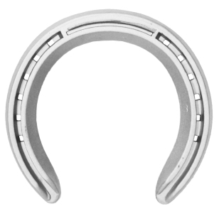 Подкова алюминиевая передняя "EQUIMAN", пара