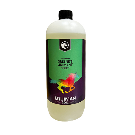 Линимент EQUIMAN «ГРИНС», 1 л. Встречайте новинки от EQUIMAN!