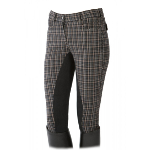 Бриджи женские в клетку Pfiff с полной леей 