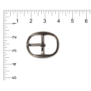 Пряжка "Черный никель" 18 мм, литая Пряжка "Черный никель" 18 мм, литая