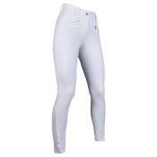 Бриджи женские для верховой езды "Della Sera Competition" с полной силиконовой леей Бриджи женские для верховой езды "Della Sera Competition" с полной силиконовой леей