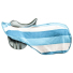 Полупопона флисовая HKM Colour Stripes для лошади