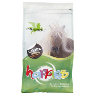 Лакомство Parisol "Лакрица" для лошадей, 1 кг