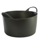 Тазик для лошади "Farmer" с двумя ручками 14 л, резинопластик Тазик для лошади "Farmer" с двумя ручками 14 л, резинопластик