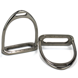 Стремена без резинкок, нержавеющая сталь, пара