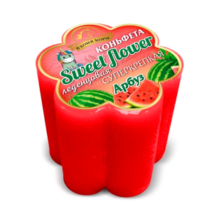 Лакомство для лошади Коньфета-цветочек "Арбуз" 800 г. Лакомство для лошади Коньфета-цветочек "Арбуз" 800 г.