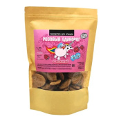 Печенье льняные сердечки с малиной, 350 г Печенье льняные сердечки с малиной, 350 г