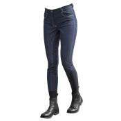 Бриджи женские Denim Horse Comfort для верховой езды с полной силиконовой леей  Бриджи женские Denim Horse Comfort для верховой езды с полной силиконовой леей