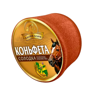 Лакомство для лошади Коньфета "Солодка" 620 г.