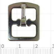 Пряжка для путлищ никелированная, 25 мм Пряжка для путлищ никелированная, 25 мм