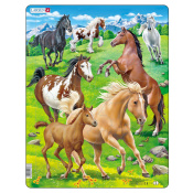 Пазл Лошади, 65 деталей Пазл Лошади, 65 деталей