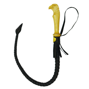 Нагайка с деревянной ручкой в декоративном мешке Нагайка с деревянной ручкой в декоративном мешке