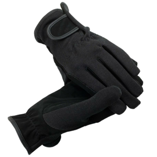 Перчатки с эластичными вставками для верховой езды, пара