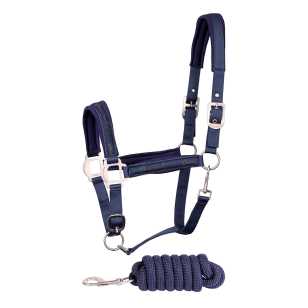 Комплект (недоуздок+чумбур) HH Ribbon Denici Cavalli Taupe