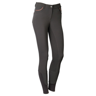 Бриджи женские "Just Ride Rosegold" для верховой езды с полной леей 