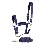 Комплект (недоуздок+чумбур) HH Ribbon Denici Cavalli Taupe