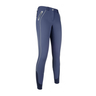 Бриджи женские для верховой езды "Athletic reflective" с силиконовой леей 