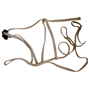 Шлея сыромятная Farmer, ширина 25 мм