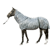 Попона-сетка "Zebra" с капором для лошади