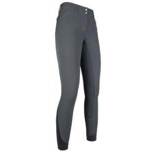 Бриджи женские для верховой езды "Piemont EVA Floral" с силиконовой леей 