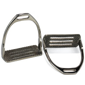 Стремена сплошные без резинок, нержавеющая сталь, пара Стремена сплошные без резинок, нержавеющая сталь, пара