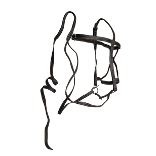 Узда двойная кожаная для тяжеловоза Farmer Узда двойная кожаная для тяжеловоза Farmer