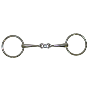 Трензель "восьмёрка" тонкая с плоской серединой Трензель "восьмёрка" тонкая с плоской серединой