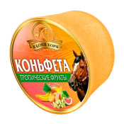 Лакомство для лошади Коньфета "Тропические фрукты" 620 г.