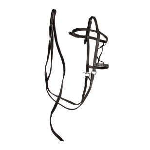 Узда рабочая сыромятная, крашенная Farmer Узда рабочая сыромятная, крашенная Farmer