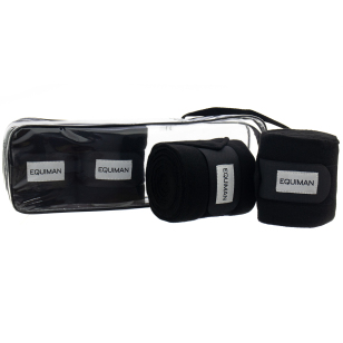 Бинты флисовые с логотипом "EQUIMAN" для лошадей, стан