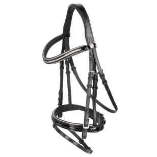 Оголовье трензельное "Chester" со стразами