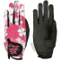 Перчатки  с цветочным принтом "Нarry's Нorse" Diva" для верховой езды, пара