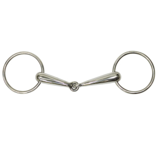 Трензель дутый, грызло 19 мм, нержавеющая сталь Трензель дутый, грызло 19 мм, нержавеющая сталь