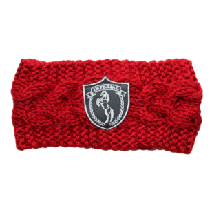 Повязка на голову вязаная