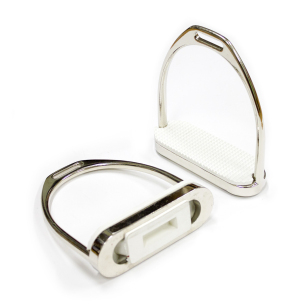 Стремена с резинками никелированные "EQUIMAN", пара Стремена с резинками никелированные "EQUIMAN", пара