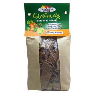 Печенье "Сластик" с морковью и яблоком, 300гр