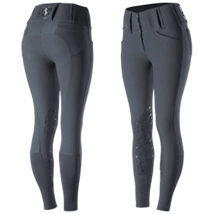 Бриджи женские "Desiree" для верховой езды с коленной силиконовой леей 