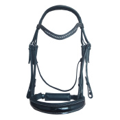 Оголовье мундштучное со стразами