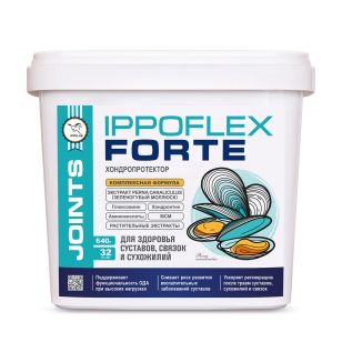 Иппофлекс ФОРТЕ - комплексный хондропротектор с натуральными GAG, 1000 г