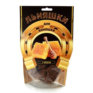Лакомство льняное с медом, 200гр , 13121