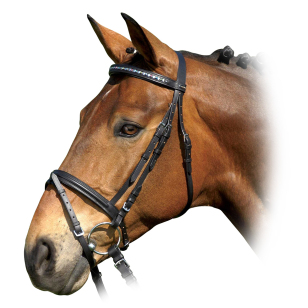 Оголовье трензельное с "сердечками" Оголовье трензельное с "сердечками"