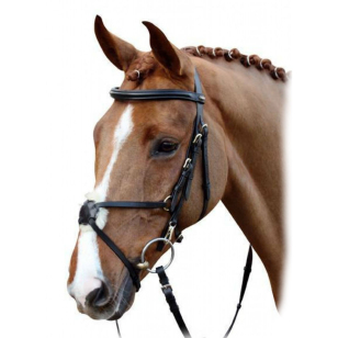 Оголовье трензельное HKM "Mexican Style" с мексиканским капсюлем Оголовье трензельное HKM "Mexican Style" с мексиканским капсюлем